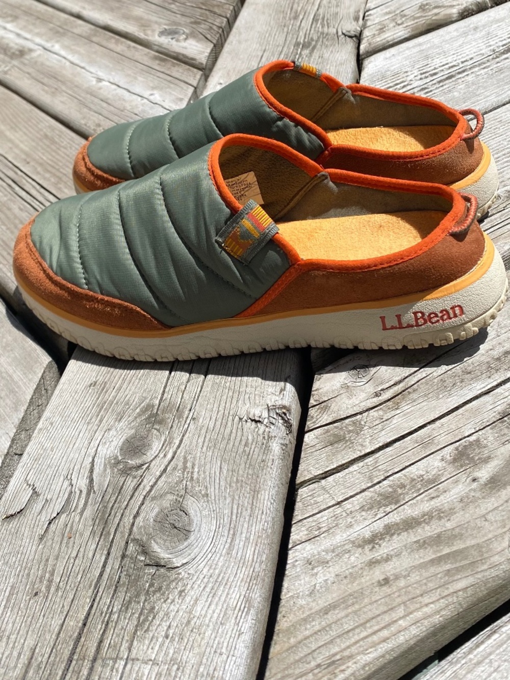 L.L. Bean Men's Mountain Classic Quilted Slides
